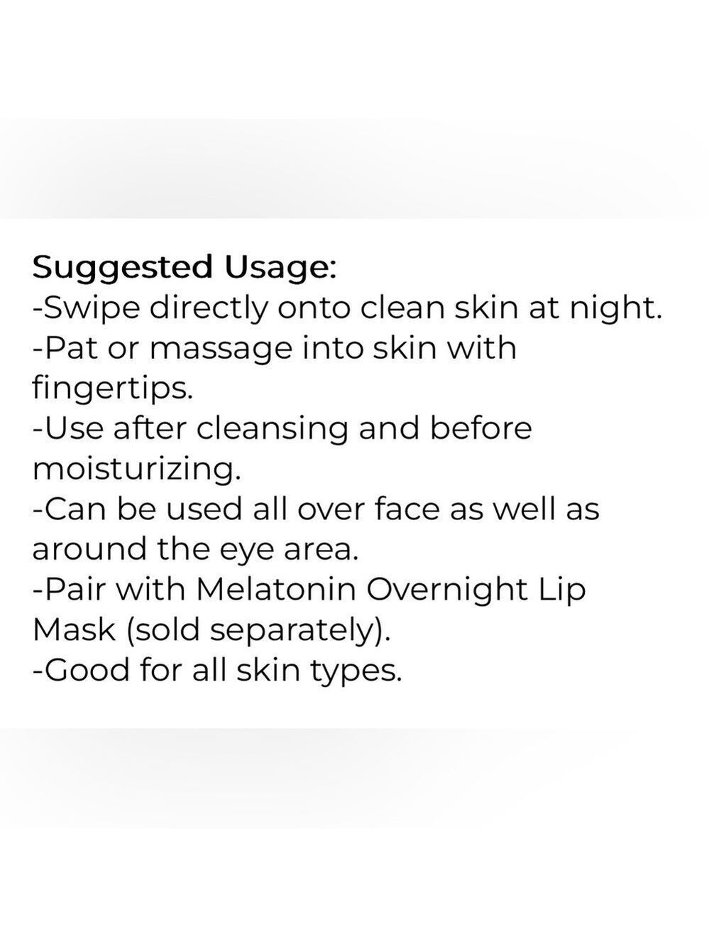 NIB Milk Makeup Melatonin Overnight Serum Rejuvenate Calm Hydrate & Smooth - Picture 11 of 11